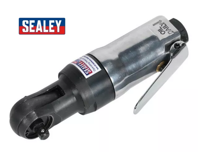 Sealey Sa230 1/4" Drive Air Ratchet Stubby Wrench Air Compressor Tool New