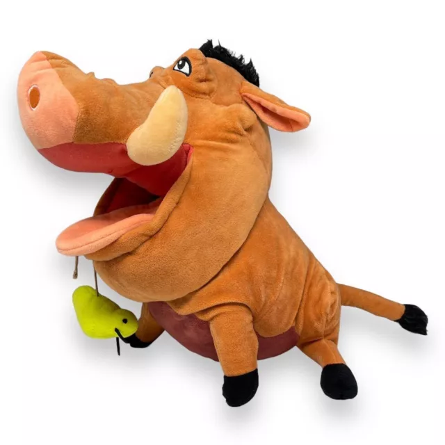 Pumba Plush (The Lion King) Disney Store Genuine Soft Toy | 13"