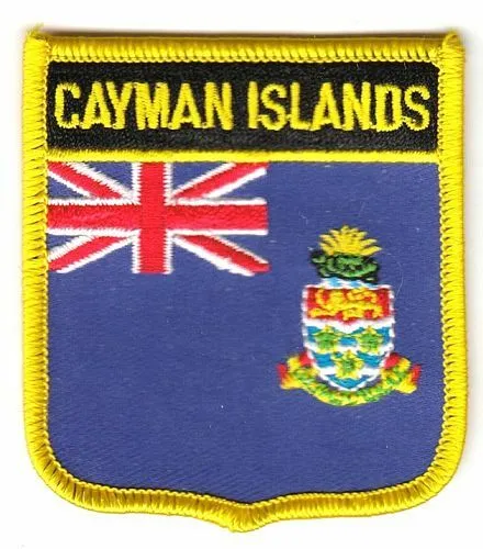 Wappen Aufnäher Patch Cayman Inseln Flagge Fahne