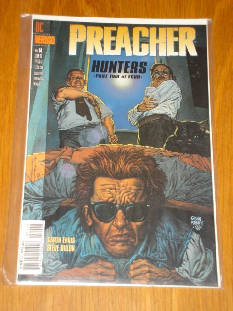Preacher #14 Vol 1 Dc Vertigo Comic Garth Ennis Fabry June 1996