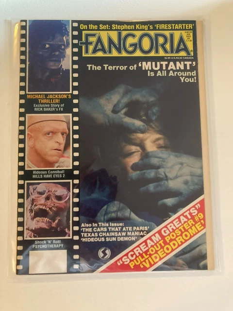 Fangoria Magazine #34 (1984) - Hills Have Eyes 2/Argento/Rick Baker w/Poster