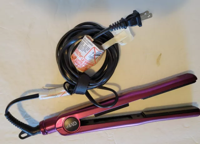 GVP Generic Value Products Hot Pink ION Ceramic Flat Iron  1 Inch