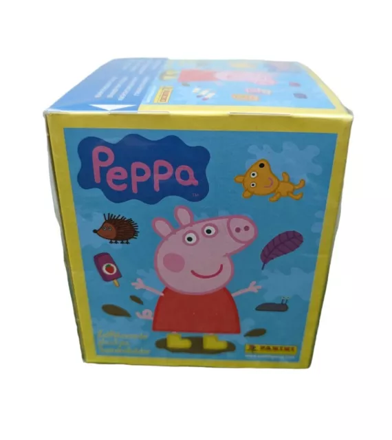 Panini Peppa Pig Stickers Sealed Box 50 Packs 2003 Album Stickers Rare