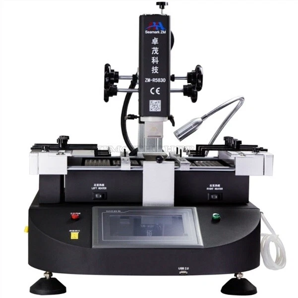 BGA REWORK STATION Hot Air / Infrared Pcb Bga Soldering Machine 220V ZM ...