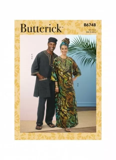 Butterick Sewing Pattern 6748 XN (XL-XXL-XXXL)