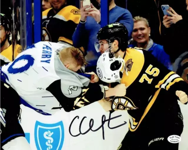 Connor Clifton Boston Bruins Autographed 8x10 Photo Full Time coa