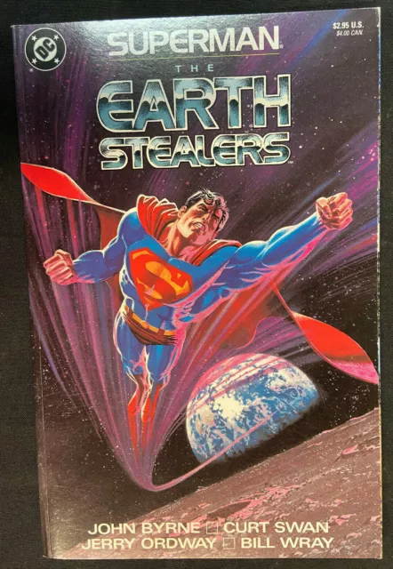 Superman The Earth Stealers John Byrne, Curt Swan, Jerry Ordway Vf-Nm