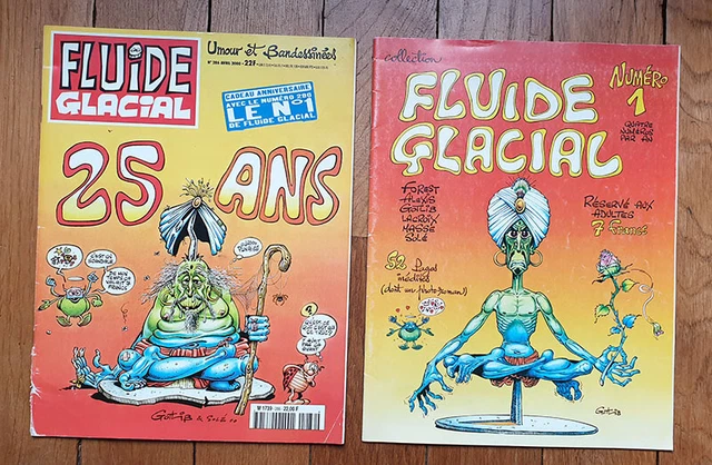 FLUIDE GLACIAL / Lot De Deux Numéros 286 Et Numéro 1 (Fac-Similé) Avril