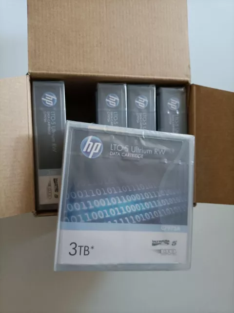 HP LTO-5 Ultrium 3To RW Data Cartridge ( pack de 5 ) support de stockage HP.   