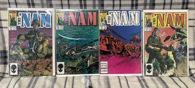 Lot of 43 The 'Nam Marvel Comics 1986-1991-See Description for Issues 3