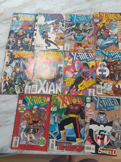 Lot of Marvel Comic Books X-Men 1994-1996/ lot of 11