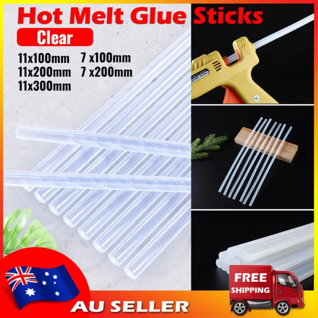 Hot Melt Glue Sticks Clear Adhesive Craft Stick for Glue Gun 7mm 11mm 100-300mm