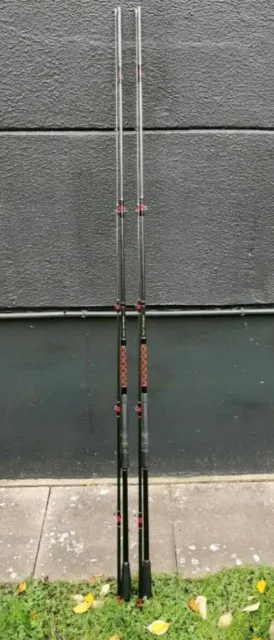 3 × North Western Sealey Carp 12 ft 3 lb Karpfenruten Rods Angeln