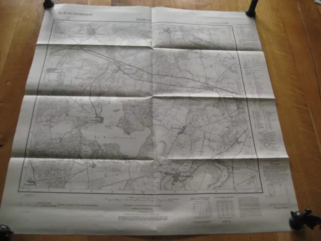 altes Messtischblatt Nr. 3758 Mühlbock von 1938 Möstchen Wilkau Neudörfel