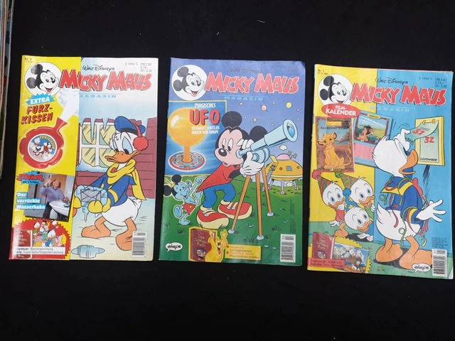 53 Micky Maus Hefte Jahrgang 1995 Sammlung  / Konvolut 5 mit Beilage