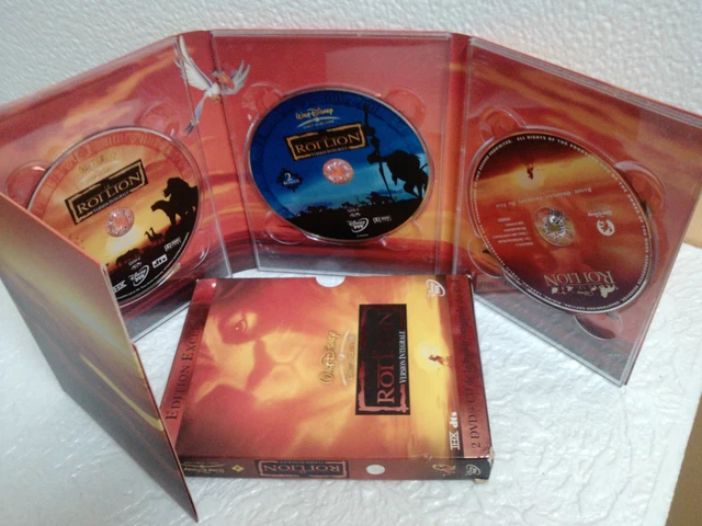 Edition Exclusive Digipack 2 DVD +CD BOF Le Roi Lion n°38 Classique Walt Disney