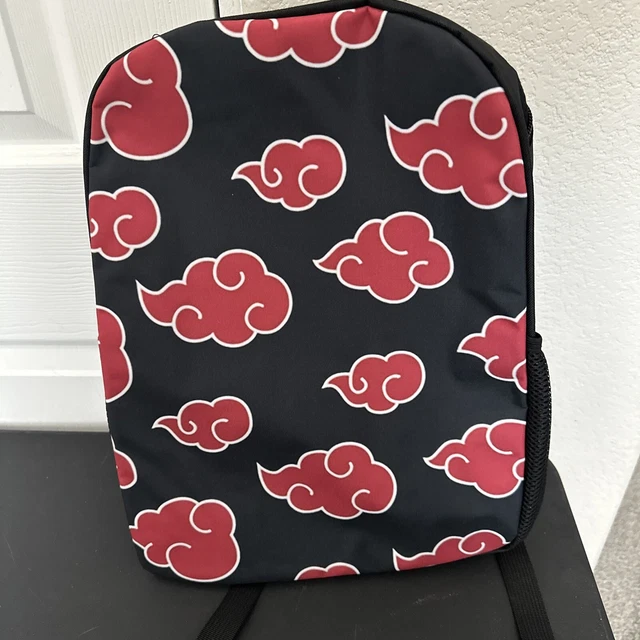 Naruto Shippuden Akatsuki Red Clouds All Over Print School Travel