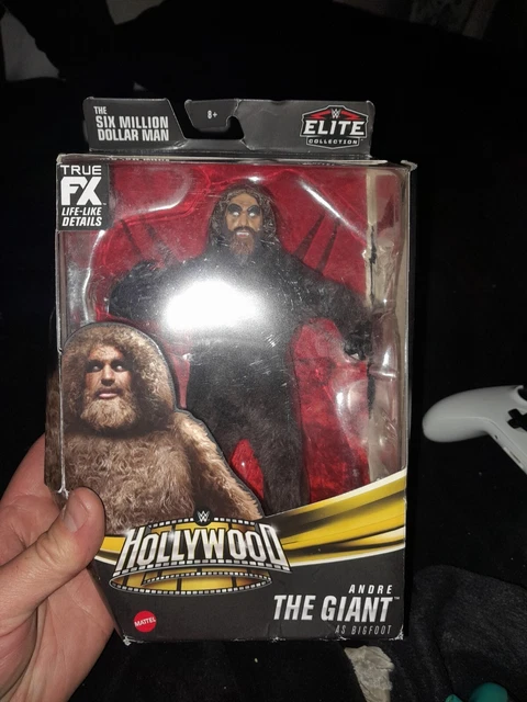 WWE ELITE HOLLYWOOD Andre The Giant Bigfoot Movie Figure Six Million 