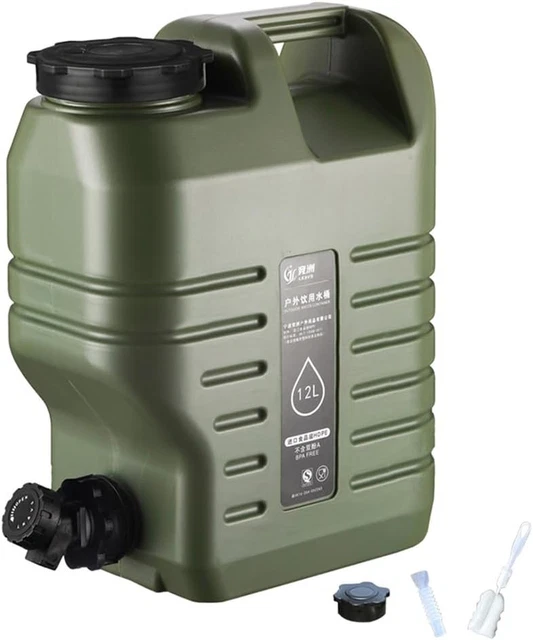 Tanica Acqua Portatile Con Rubinetto 7.5L~24L, Serbatoio Senza BPA Per Campeggio E Escursioni - Foto 3