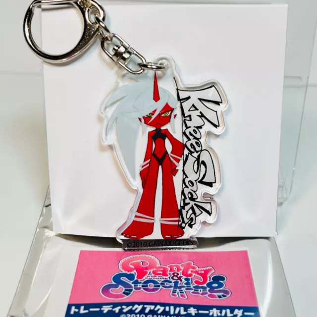 Panty & Stocking KNEESOCKS acrylic keychain charm *Swimsuit Edition* official!