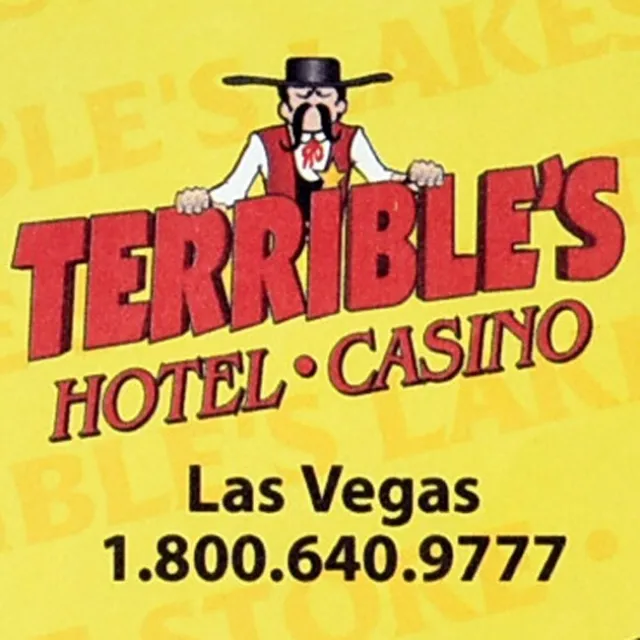 2002 Terrible's Town Hotel RV Park Casino Pahrump Las Vegas Nevada Placemat