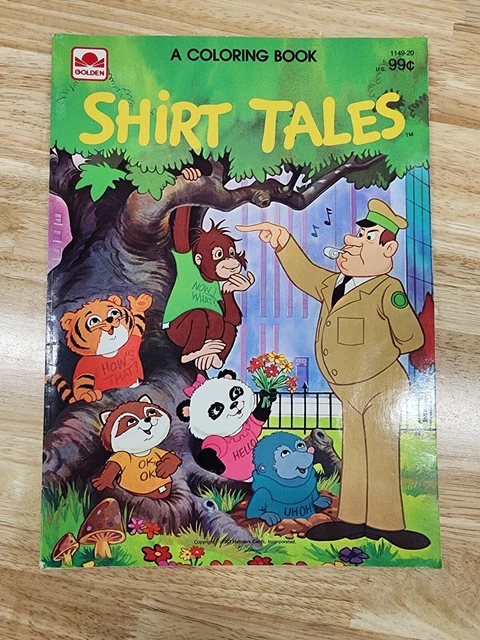 Vintage Shirt Tales : Tales Boss Shirt Dark Logo Blue Casualwear