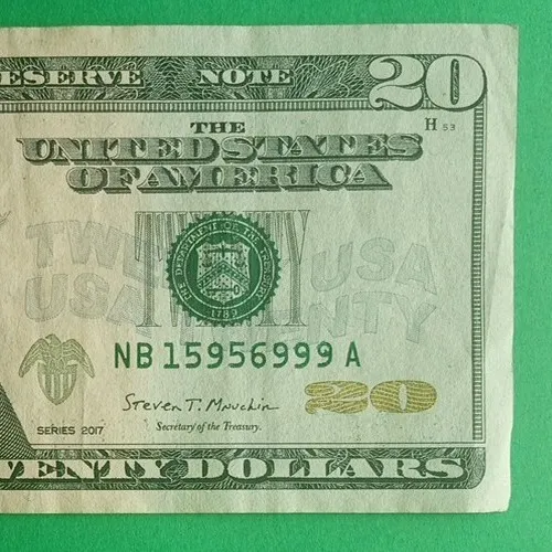 1950 Series Error Cut $5 Five Dollar Federal Reserve Note G63302425A