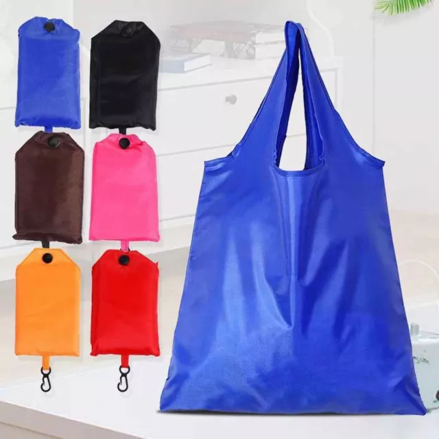 Bolso de Compras Plegable Gran Capacidad Impermeable Bolso de Mano Bolso de Comestibles Damas Bolso