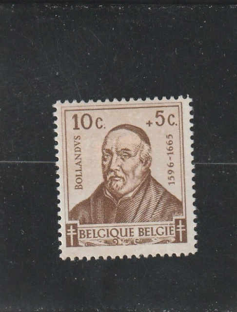 L6165 BELGIQUE  TIMBRE N° Y&T 593 de 1942 " J Bolland " NEUF*