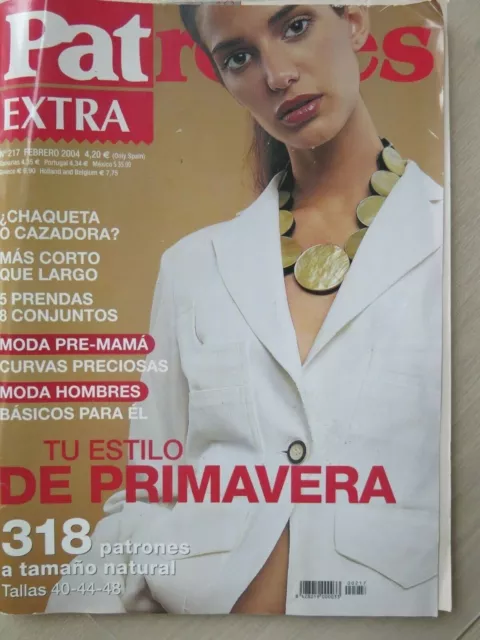 MAGAZINE REVISTA PATRONES n 217 EXTRA sewing