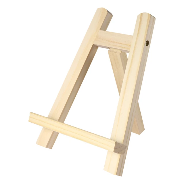 Cavalletto Da Pittura Regolabile In Metallo Dorato | Altezza E Inclinazione Variabili | Per Tele 30-80 Cm | Pieghevole E Leggero | Per Artisti E Tableau Mariage