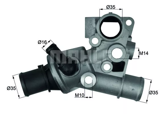 Termostato Acqua  Alfa Romeo 155 - Fiat Tipo Td Tempra Dedra 1.9 Turbo Diesel