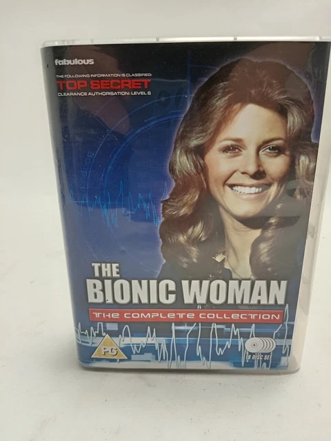 THE BIONIC WOMAN Complete Collection DVD Box Set 18 Discs PG Rated £9. ...