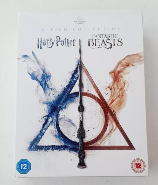 Harry Potter Fantastic Beasts Dvd Box Set Wizarding World 10 Film Collection