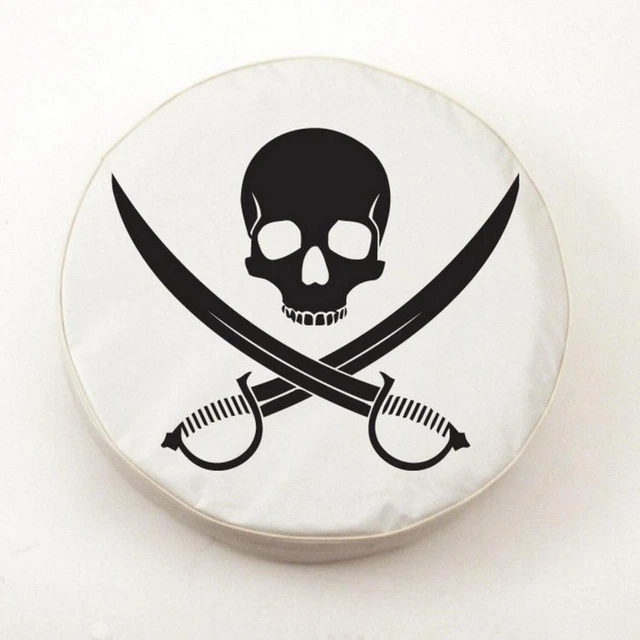 Holland Bar Stool Tire Cover With White Vinyl Finish TCNJlyRgCWT