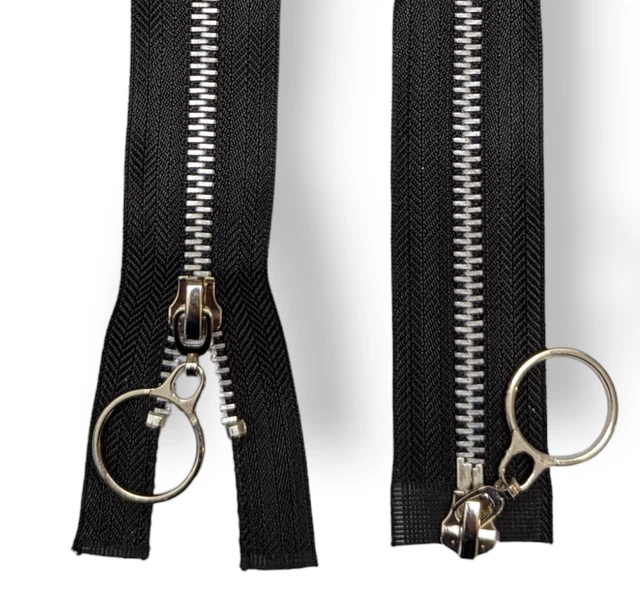 Reißverschluss YKK 2-Wege, Metall, teilbar, 100cm Reißverschluss YKK 2-Wege, Metall, teilbar, 100cm