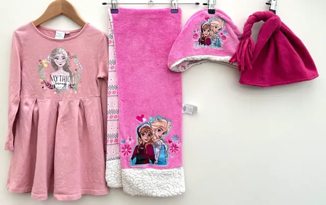 Girls Bundle Of Clothes Age 5-6 Disney Frozen