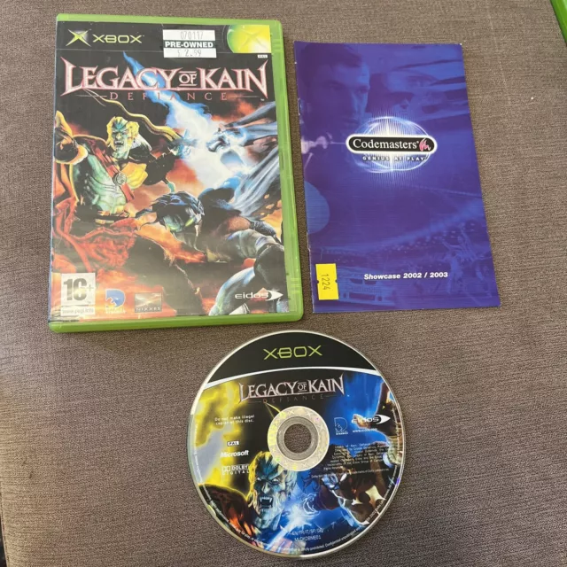 Legacy Of Kain: Defiance (Xbox Original) Missing Manual