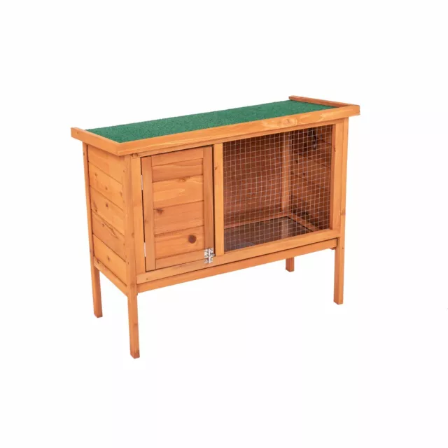 NEW! Single Rabbit Guinea Pig Pet Hutch House Shelter 820x390x700mm