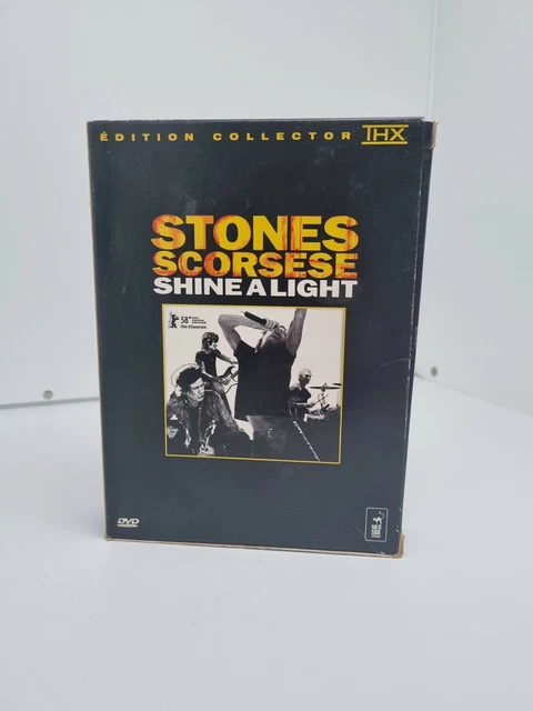 Coffret Dvd Collector Rolling Stones Shine A Light 3 Dvd