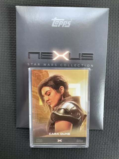 2023 TOPPS EUROPE EXCLUSIVE STAR WARS NEXUS MANDALORIAN Gina Carano Set 135 Made