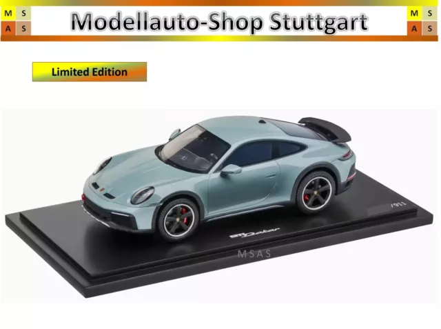 1:18 Norev Porsche 911 (992) GT3 Touring 2021 PTS Fjord green - Limited 504  pcs.