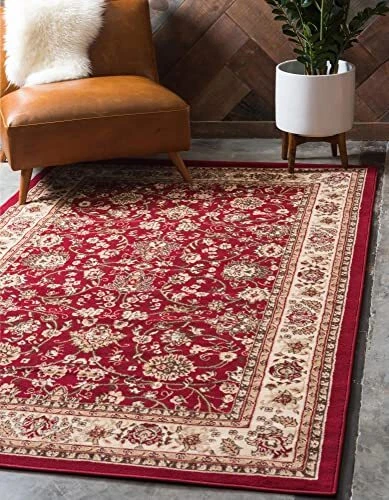 Unique Loom Sialk Hill Collection Area Rug - Washington (3' 3" x 5' 3" Rectan...