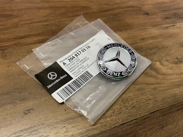 Badge (emblème) De Capot Mercedes Classe E W212 / Classe C W204 - Réf. A2128170316
