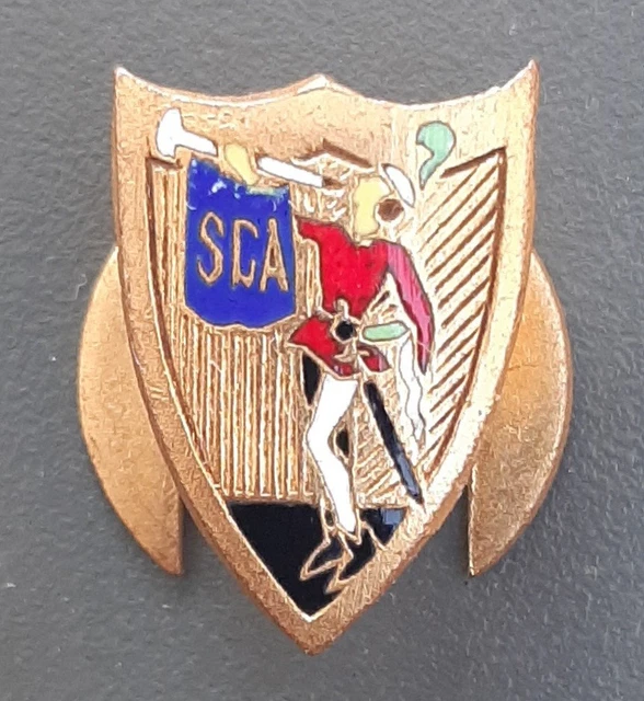 Insigne SCA – Service Cinématographique Des Armées – Original France – DRAGO