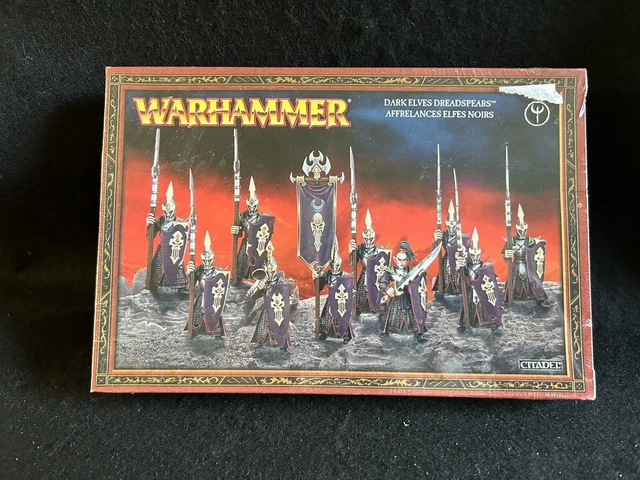 Warhammer - Elfes Noirs Gardes De Naggaroth + état Major - Citadel Metal (OOP)