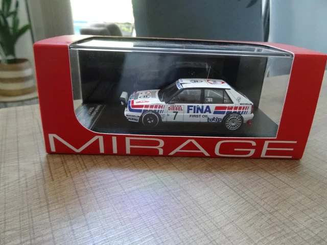 HPI-MIRAGE 1/43 Lancia Delta HF Integrale – D. AURIOL TEST CAR 1991 – N°8222