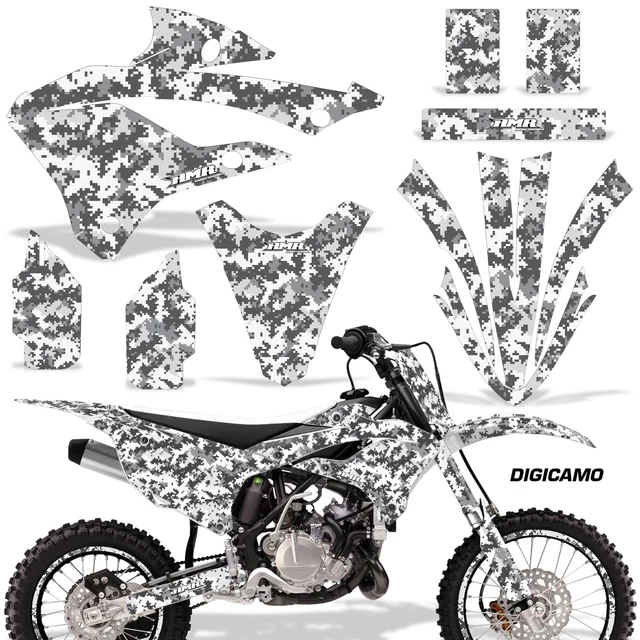 Dirt Bike Adesivi Grafiche Adesivo W# Per Kawasaki KX85 & KX112- 22 -a DCamo W