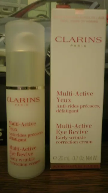 Lot De 2 Anti Rides Precoces, Defatiguant, Multi Active Yeux Clarins