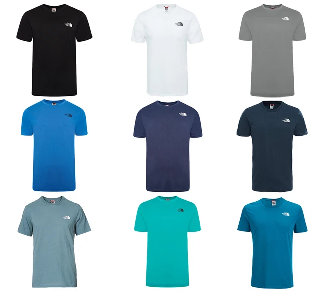 The North Face Simple Dome Men's Activewear Cotton T-shirt Multicolour UK S-2XL